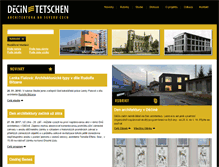 Tablet Screenshot of decin-tetschen.net